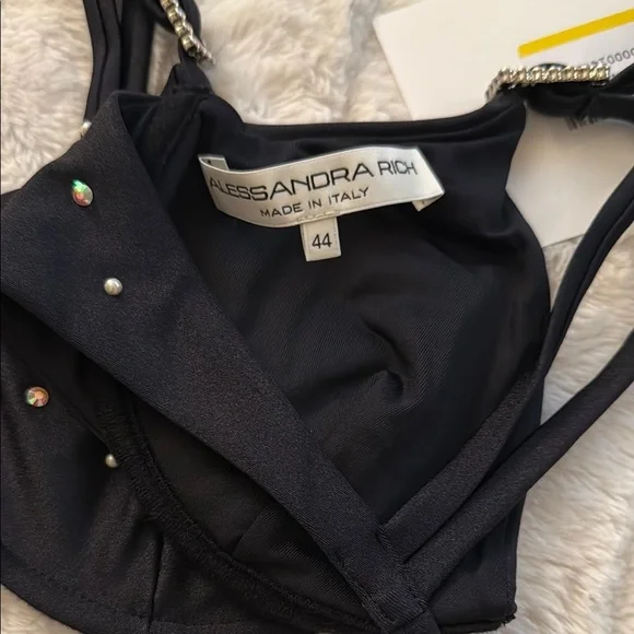 Alessandra Rick Crystal Embellished Bikini Size 44 (US Sz 8) MSRP$620 NWT - Picture 9 of 9